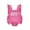 Hot Pink, variant on Fesfesfes Summer Rompers Baby Girls Letter Printed 1st Birthday Gift Sleeveless Jumpsuit Casual Bodysuit Onesie