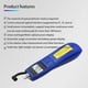 thumbnail image 3 of 6 Wavelengths Mini Optical Power Meter Tester -70to10 Optical Fiber Tester Optical Work Rate Meter G, 3 of 5