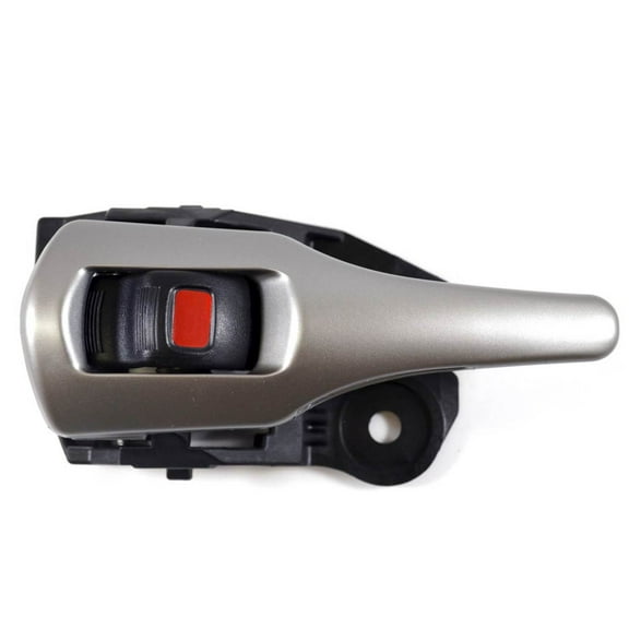 PT Auto Warehouse TO-2222AS-LH - Inner Interior Inside Door Handle, Black Knob with Silver Lever - Driver Side Fits select: 2009-2013 TOYOTA COROLLA, 2009-2013 TOYOTA COROLLA MATRIX