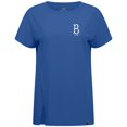 thumbnail image 2 of Women's Levelwear Royal Brooklyn Dodgers Influx Cooperstown Core Logo T-Shirt, 2 of 3