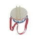 thumbnail image 1 of Juego de batería para niños, tambores de juguete de madera con 2 baquetas, diseño elegante, instrumento Musical de juguete para niños, regalos del Día , azul Hugo Tambor de cintura, 1 of 10