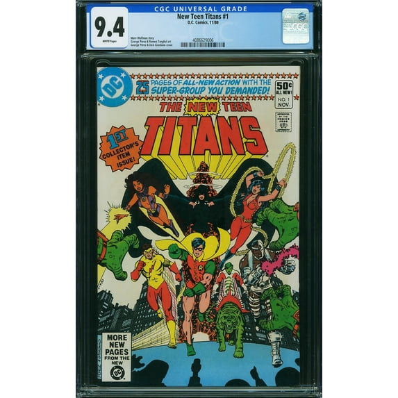 New Teen Titans #1 - CGC 9.4 Comic Book