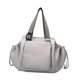 thumbnail image 4 of Bolsa de hombro para mujeres de mochila de mochila de mochila de mochila transformable para viajar en gimnasio Gris, 4 of 8
