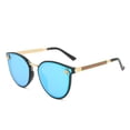 thumbnail image 1 of Gafas de sol de abeja, tendencia de moda, gafas de sol de tres colores, hechas de PC y metal., 1 of 5