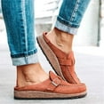 thumbnail image 3 of EaGo Women's Casual Comfortable Leather Slip On Sandal High quality, 3 of 4