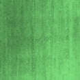 thumbnail image 1 of Ahgly Company Indoor Square Oriental Emerald Green Industrial Area Rugs, 8' Square, 1 of 4