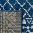 thumbnail image 6 of SAFAVIEH Tulum Ronald Oriental Runner Rug, Navy/Ivory, 2' x 15', 6 of 7