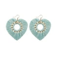 thumbnail image 1 of Pendientes de borla Salvador Bohemio Azul, 1 of 9