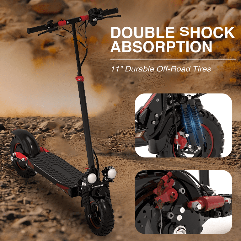STOKRA Electric Scooter Adults, 35 MPH, 40-Mile Range, Folding