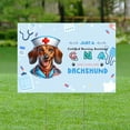 thumbnail image 2 of Just a Certified Nursing Assistant Cna Who Loves Her Dachshund Yard Sign Wiener Dog Lover Gifts Idea Outdoor Home Lawn Garden Porch Decor - 00003, 2 of 5