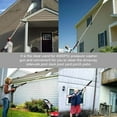 thumbnail image 3 of 120 Inch Pressure Washer Extension Wand, 4000 PSI, Adjustable Length, 6 Nozzle Tips, Curved Rods for Hard-to-Reach Areas, Ideal for Home, Car, and Outdoor Cleaning, 3 of 8