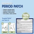 thumbnail image 5 of HealthWise Menstrual Pain Relief Bundle | 20Ct 10% Menthol + Eucalyptus Period Patches | Generous XL Size Patch | 12” x 15” Heating Pad with Moist & Dry Heat | Natural, Therapeutic Care at Home, 5 of 9