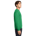 thumbnail image 5 of Gildan Long Sleeve Men's Sweatshirt, Durable Heavy Blend Casual Crewneck Sweatshirt, Irish Green, 3XL, 5 of 6