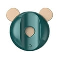thumbnail image 1 of Portacepillos de dientes de pared con forma de oso, magnético, resistente al agua, para baño, color verde negruzco., 1 of 1