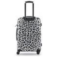 thumbnail image 2 of TUCCI Italy 28" WINTER LEOPARD Large Fashion Spinner Wheel Suitcase, 2 of 4