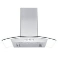 thumbnail image 5 of ZLINE 36 in. Wall Mount Range Hood in Stainless Steel & Glass (KZ-36), 5 of 5