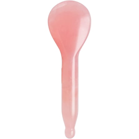 10PCS Rose Quartz Natural Jade Guasha Scraper Facial Massager Gua Sha Skin Scraping Tool,Style P