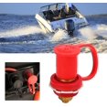 thumbnail image 2 of HUGFEGWE Battery Jump Post Battery Terminal Color Coded 250A 3/8in Battery Terminal Stud Connector with for Cars RVs Boats (Red (Positive)) UA824-16545, 2 of 9