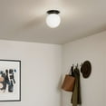 thumbnail image 6 of 52586BK Kichler Lighting Albers - 1 Light Flush Mount-8.5 Inches Tall and 8 Inches Wide-Black Finish, 6 of 6
