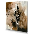 thumbnail image 2 of Designart "Brown And Black Artistic Freedom II" Abstract Wall Decor, 2 of 5
