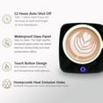 thumbnail image 5 of GSLUUK Coffee Mug Warmer, Coffee Cup Warmer for Desk with 3 Temperature Control 104℉/122℉/131℉, Coffee Warmer with Auto Shut off for Coffee Milk Tea Beverage (Brown), 5 of 6