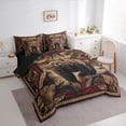 thumbnail image 2 of Feelyou Rustic Bear Twin Bedding Sets 7pcs, Western Boho Bedding Comforter Set, 2 of 7