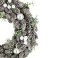 thumbnail image 2 of Northlight Frosted Berry, Ornament and Pinecone Small Artificial Christmas Wreath - 12.5" - Unlit, 2 of 3