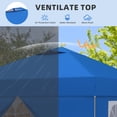 thumbnail image 5 of Ainfox 10x10 Pop up Canopy Tent with Sidewalls and Weighted Sandbags,Instant Outdoor Shade Gazebo,Blue, 5 of 8