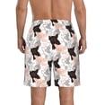 thumbnail image 3 of Kdxio Pigs Pattern Mens Casual Shorts - Drawstring Summer Beach Sports Shorts for Men, 3 of 5
