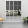 thumbnail image 3 of 16*Wall Mirrors Self Adhesive Mirror Tiles DIY Wall Stickers Stick on Home Living Room Art Decor Wall Mounting, 3 of 15