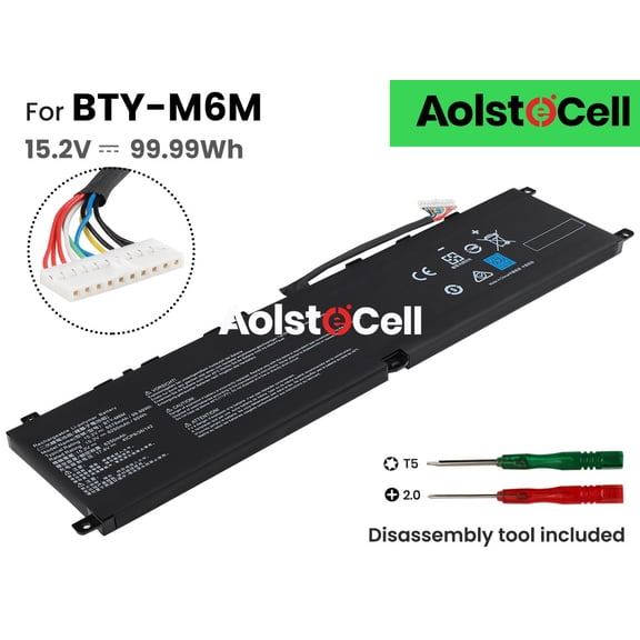 BTY-M6M Battery for MSI GS66 10SF 10SFS 10SGS GE66 10SD 10SE GE76 NEW