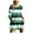 Light Green, variant on Summer Rompers for Women 2025 Casual Printed Short Sleeves Oversized Round Neck Workout Athletic Backless Loose Overalls Flowy Romper Jumpers Outfits