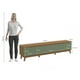 thumbnail image 4 of Mueble TV 85" Kappesberg 218cm con 3 Puertas Canela/Verde, 4 of 9