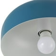 thumbnail image 6 of Modern Close to Ceiling Light Fixture, Blue Ceiling Lamp for Living Room Bedroom Kitchen Foyer, Vintage Semi Flush Mount Ceiling Light, 6 of 7
