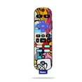 thumbnail image 3 of Skin Decal Wrap Compatible With Roku Ultra Sticker Design Cartoon Mania, 3 of 6