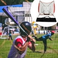 thumbnail image 4 of Almencla leipupa 7'x7' Baseball & Softball Practice Pitching & Fielding Net with Bow Type, 4 of 8