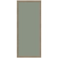 thumbnail image 4 of Kate and Laurel Framed Fabric Pinboard 18 x 42,  Printed Linen Classic Bulletin Board for Use as a Vision Board or Wall Organization, Florence Light Brown Frame, 4 of 8