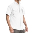 thumbnail image 6 of Men's Shirts for Summer Sun Protection Outdoor Hiking Work Shirts Casual Tops for Men, 6 of 11
