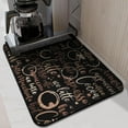 thumbnail image 3 of Coffee Bar Mat Accessories for Countertop Absorbent Hide Stain Rubber Backed Dish Drying Mats for Kitchen Counter Draining Pad Decor Gift Fit Under Coffee Maker Coffee Pot Espresso Machine (24x18in), 3 of 5