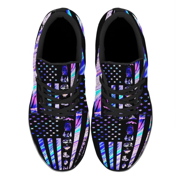 Camping Shoes Women's Fashion Sneakers Tennis Running Shoes for Men Women Black Size 3.5