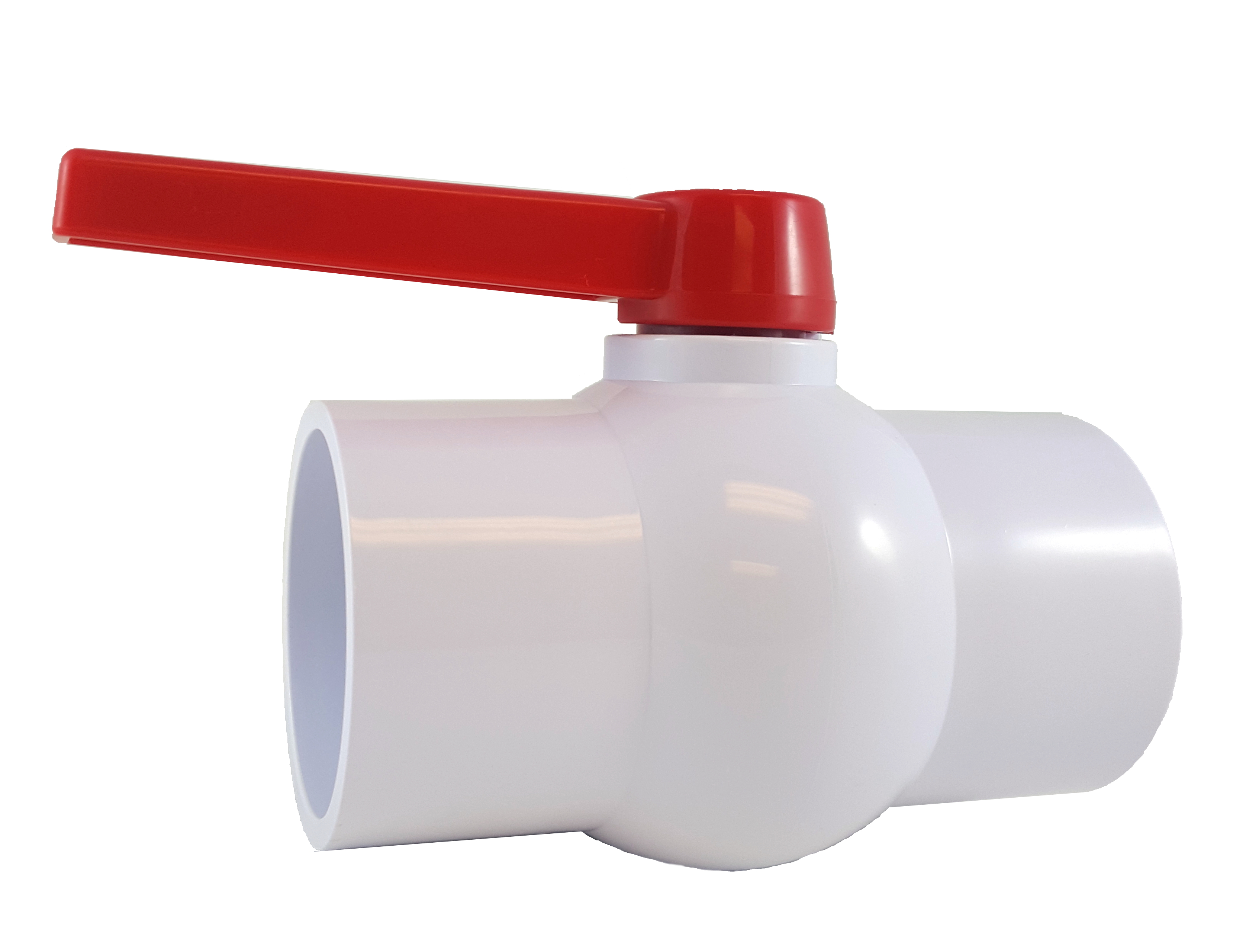 PVC COMPACT BALL VALVE 3" - Socket - Sanipro - (Pack of 2) - image 1 of 3
