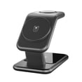 thumbnail image 1 of MesaSe Magnetic 3-in-1 Wireless Charger Aluminium for  Stand Headphone Watch Fast Charging, 1 of 10