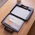 thumbnail image 3 of Portapapeles A4 Con Caja De Almacenamiento Con Calculadora Organizador De La Carpeta De Archivos De Ancianos, 3 of 7