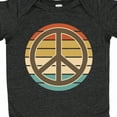 thumbnail image 4 of Inktastic Retro Peace Sign Sunset Boys or Girls Baby Bodysuit, 4 of 5