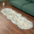 thumbnail image 2 of Imitation Plush Rug Sofa Cushion Living Room Bedroom Bed Coffee Table Blanket Shaggy Rugs for Bedroom, 2 of 5