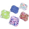 thumbnail image 2 of Toalla sanitaria reutilizable, impermeable, de fibra de carbón de bambú, lavable, para mujer, H1-H5, 2 of 14