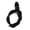 Black, variant on Wofarmy Silicone Rubber Tube Peep Sight for Compound Bow 30Cm Length 2 8X1 2X1 3Cm Hole Designed to Maintain Proper Sight Position