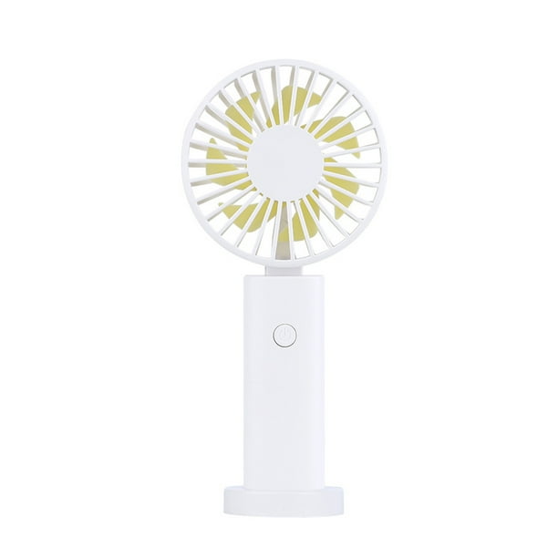 Toystoory Ventilador portátil ABS, interruptor de botón de Color sólido eléctrico, alimentado por batería de verano, ventiladores de Type3 NO3