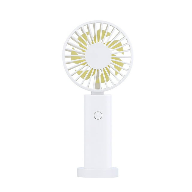 fastboy Portable Fan Button Switch Battery Powered Adjustable Cooling Fans Cooler White Type 2 1Set