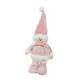thumbnail image 2 of Muñeco de peluche de pie para Navidad, muñeco de peluche, adorno de mesa para fiesta, figura navideña con patas retráctiles para vacaciones, sala de Muñeco de nieve 47x12x6cm, 2 of 8